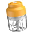 thumbnail image 4 of Naiovety Picadora de verduras Dido, picadora de ajo eléctrica USB, molinillo de cocina recargable inalámbrico Herramientas y accesorios para hornear Amarillo 250ml, 4 of 6