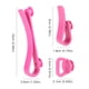 thumbnail image 2 of Juego de 3 ganchos de plástico multiusos para bolsas de mano Bogg (Rojo rosa), 2 of 6