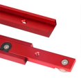 thumbnail image 2 of 2pc Aluminum 400mm Double-Cut Profile Universal 3/4 T-Track, 2 of 5