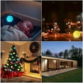 thumbnail image 6 of Floating Pool Lights with Remote Control | 16 Color LED IP68 Waterproof Lights for Swimming Pools, Hot Tubs & Ponds | Battery-Powered Night Lights for Beach Parties & Decoration, 6 of 7