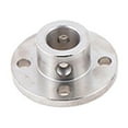 thumbnail image 4 of funtasica Flange Coupling Connector Rigid Professional Durable Motors Guide Shaft Axis Bearing Replacement Flange Shaft Coupling Metal , Inner diameter 10mm, 4 of 8