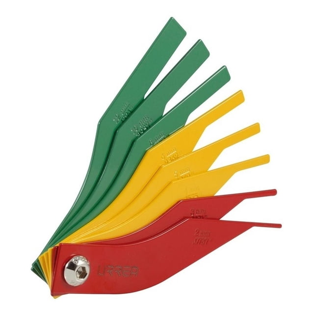 Calibrador De Balatas Métrico 8 Hojas Por Color 2337 Urrea