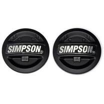 Simpson Motorcycle MBSA Helmet Shield Anchors - MOD Bandit Series - Pair