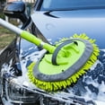 thumbnail image 3 of Car Washing Mop Cleaning Brush Telescopic Long Handle Cleaning Mop Chenille Broom Care Detailing Mop Brush Car Cleaning Tools, 3 of 10