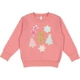 thumbnail image 2 of Inktastic Gingerbread Cookies and Christmas Candy Toddler Sweatshirt, 2 of 4