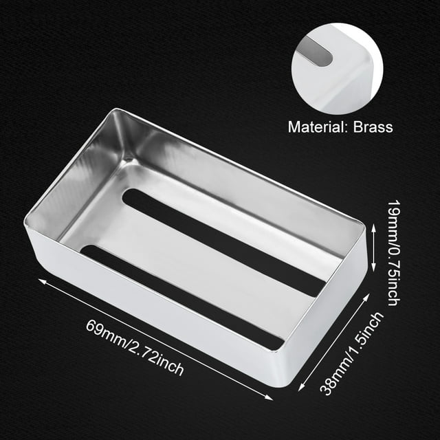 Couverture de Micro en Métal Solide Résistant aux Taches, Couverture de Micro de Guitare en Laiton Durable, pour Guitare Électrique