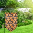 Sigee Various Oranges Printed Flag12.5 * 18in Outdoor Yard Flags For