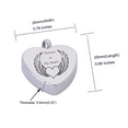 thumbnail image 2 of Cremation Jewelry Stainless Steel Angel Wing Memorial Urn Necklace Heart Pendant for Ashes, Sentimental Ash Necklace for Dad Mom Grandma Nana Papa Keepsake Necklace, Forever In My Heart, 2 of 7