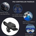 thumbnail image 3 of Back Button Attachments for PS4 Controller Replacement Paddles Rear Extension Keys for DualShock 4 Gamepad, 3 of 5