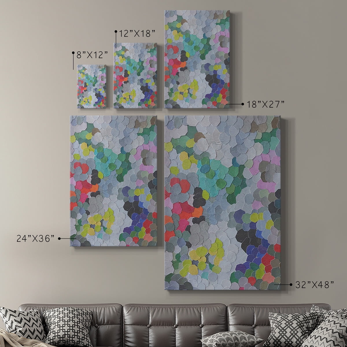 Buckingham Gardens Premium Gallery Wrapped Canvas - Ready to Hang