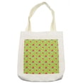 thumbnail image 1 of Watercolor Tote Bag, Hippie Style Colorful Painting Repetition Circular Forms Art, Cloth Linen Reusable Bag for Shopping Books Beach and More, 16.5" X 14", Cream, by Ambesonne, 1 of 2
