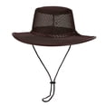 thumbnail image 5 of Bxsruta Unisex UPF 50 Bucket Hat Sun Protection Adjustable Chin Strap Breathable Outdoor Travel Beach Hiking Hat, 5 of 8