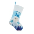 thumbnail image 1 of Faithtur Decorative Christmas Stockings Santa Clause/Snowman Hanging Socks, 1 of 8