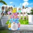 thumbnail image 5 of Bunny Gnome Easter Decorations Clearance Colorful Doll Tree Easter Decorations for Indoor Spring Home Bedroom Office Décor, Tabletop Bunny Doll Tree, 5 of 7