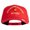 Red, variant on 4th Marine Division Retired Embroidered 6 Panel Structured Cotton Twill Cap Made in USA - Red OSFM