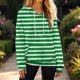 thumbnail image 1 of mfyjkho Tops Para Mujer, Sudadera Con Capucha, Manga Larga, Bolsillo, Cordón Y Estampado Para Mujer, Estilo Casual Y Moderno Tops De Tallas Grandes M, 1 of 4