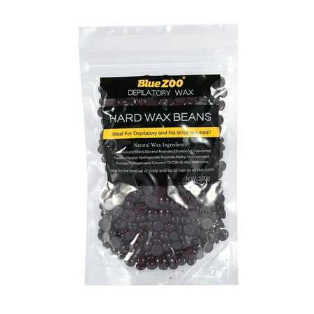 Sonew 10 Flavors Hard Wax Beans for Hair Removal-100g/Bag Depilatory Wax Bead Painless Depilatory for Women and