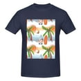 thumbnail image 4 of Bingfone Gnome And Surfing Men'S Loose Fit Short-Sleeve Pocket T-Shirt, 4 of 7