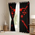 thumbnail image 3 of Castle Fairy Gamepads Blackout Curtains Set of 2 (52x84 Each),Video Game Window Curtains, 3 of 6