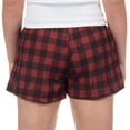 thumbnail image 5 of Women's All-Over Print Pajama Boxer Sleep Shorts Boy Shorts Fit Lounge Bottoms, 5 of 6