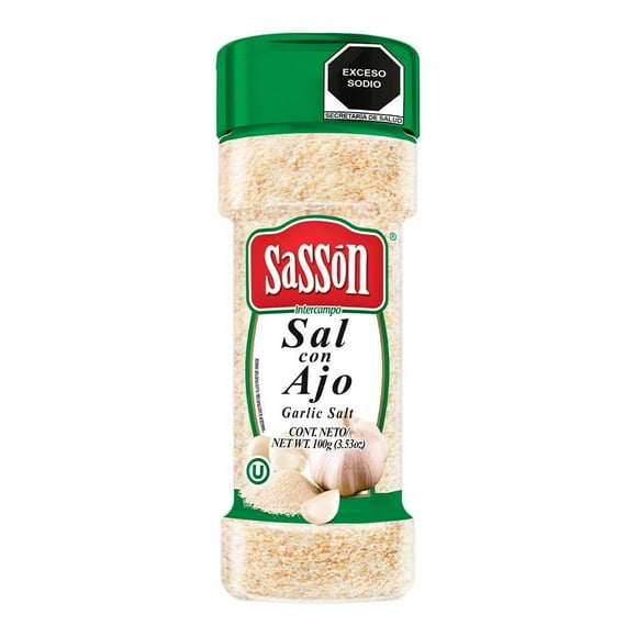 Sal con ajo Sassón 100 g