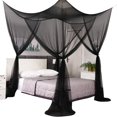 thumbnail image 4 of Mosquito Net,Bed Canopy Four-Door Hanging Bed Netting Curtain with Hanging Kit, 4 of 4
