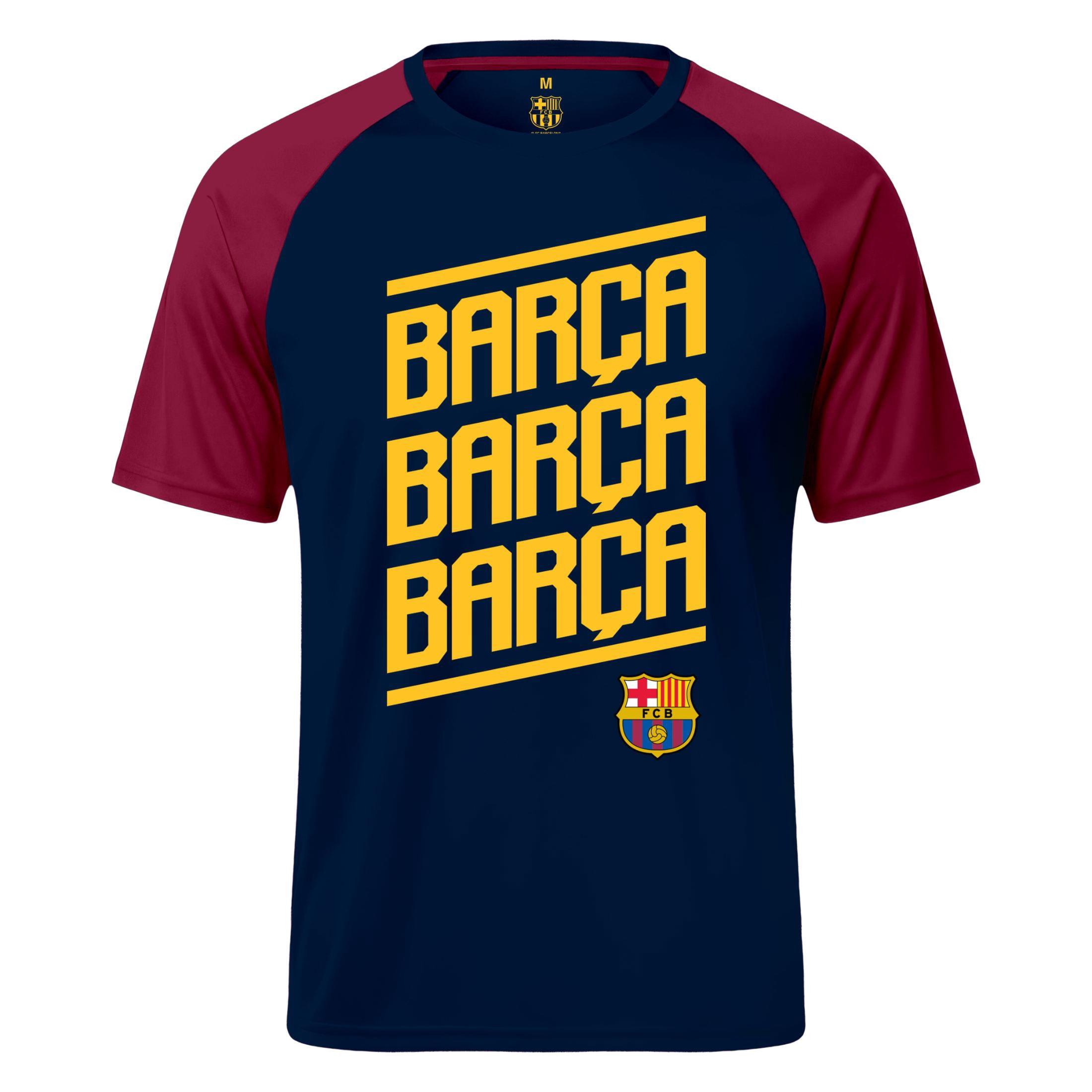 Icon Sports FC Barcelona Boys Training Class T-Shirt Navy