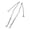 C, variant on 2Pcs Faux Pearl Bra Straps Sexy Shiny Bra Strap Rhinestone Detachable Straps Shoulder Chains for Women Dress Wedding Party