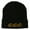 Black, variant on Christmas Letter Ho Ho Ho Embroidered Beanie - Olive OSFM