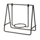 thumbnail image 3 of Base de bola de cristal, soporte para bolas, manualidades, adornos estables y resistentes, soporte para esferas. Negro, 3 of 9