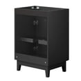thumbnail image 4 of Modway Miles 24” Bathroom Vanity Cabinet (Sink Basin Not Included) in Black, 4 of 9