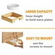 thumbnail image 4 of Dispensador de Platos de Papel de Bambú de 9/10 Pulgadas - Soporte Debajo del Gabinete y Encimera para Carritos de Cocina para Platos Universal A, 4 of 5
