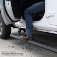 thumbnail image 3 of Fits 2007-2018 Jeep Wrangler JK Go Rhino Running Board 20450572PC E-Board E1; Textured Black; Aluminum; Lighted; Rocker Panel Mount, 3 of 4