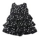 thumbnail image 1 of Vestido de fiesta de moda de verano para muñeca bebé de 18 pulgadas. Negro, 1 of 6