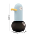 thumbnail image 4 of Dispensador de jabón de espuma con forma de pato, dispensador de jabón a prueba de agua, portátil para baño Sywqhk Libre de BPA, 4 of 8