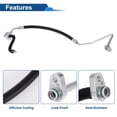 thumbnail image 4 of Manguera de Refrigerante de A/C para Toyota RAV4 2013-2018 Línea de Manguera de Aire Acondicionado No. 887030R020 Caucho Hierro, 4 of 6