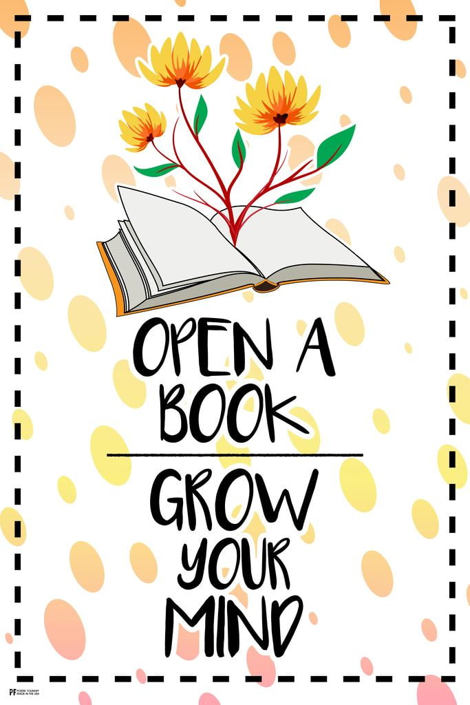 Laminated Classroom Reading Corner Poster Grade Supplies All About Pre