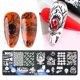 thumbnail image 3 of Juego De Placas De Sello De Uñas De Halloween Telarañas De Acero Inoxidable Calabazas Murciélagos Cabeza Hueso Plantillas De Sellos De Imagen Impresión Diy Decoración De Uñas De Halloween 6 Unids Speravity CE007862-01, 3 of 6