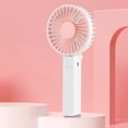 thumbnail image 4 of Mini USB Rechargeable Portable Foldable Water Mist Fan Handheld Car Outdoor Home Air Cooling, 4 of 4