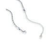 thumbnail image 5 of PAVOI 14K White Gold Plated Rope Chain Necklace | Chain Necklaces for Women | Plated Gold Necklace for Women, 5 of 6