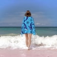 thumbnail image 6 of Yibo Whale Theme Pattern Bath Towel Quick Dry Pool Lightweight Shower Towel for Bathroom Outdoor Swimming, 6 of 9