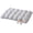 Grey-M, variant on Mellow Puff Pillow, All-Season Soft Quilted Pillow for Adults, Cool and Breathable Cover with Airy Fiber Fill, Cozy Cloud Feel for Restful Sleep and Relaxation, White Small