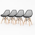 thumbnail image 4 of Comedor Vento 4 personas rectangular Negro, 4 of 8