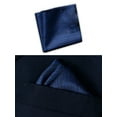 thumbnail image 5 of 3pcs Men Suit Jacquard Tuxedo Pants Kerchief Shawl Collar One Button Flap Pocket for Wedding Party Prom Celebration Men Fashion Attire, 5 of 8