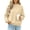 Beige, variant on Staron Women's Fall Winter Crew Neck Long Sleeve Loose Casual Comfy Knit Sweater Pullover Beige L