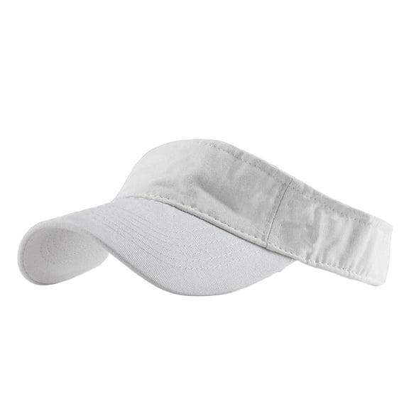 TFEOQRY Men's Washed Cotton Sun Visor Hat Adjustable Solid Color Retro Empty Top Sports Baseball Cap
