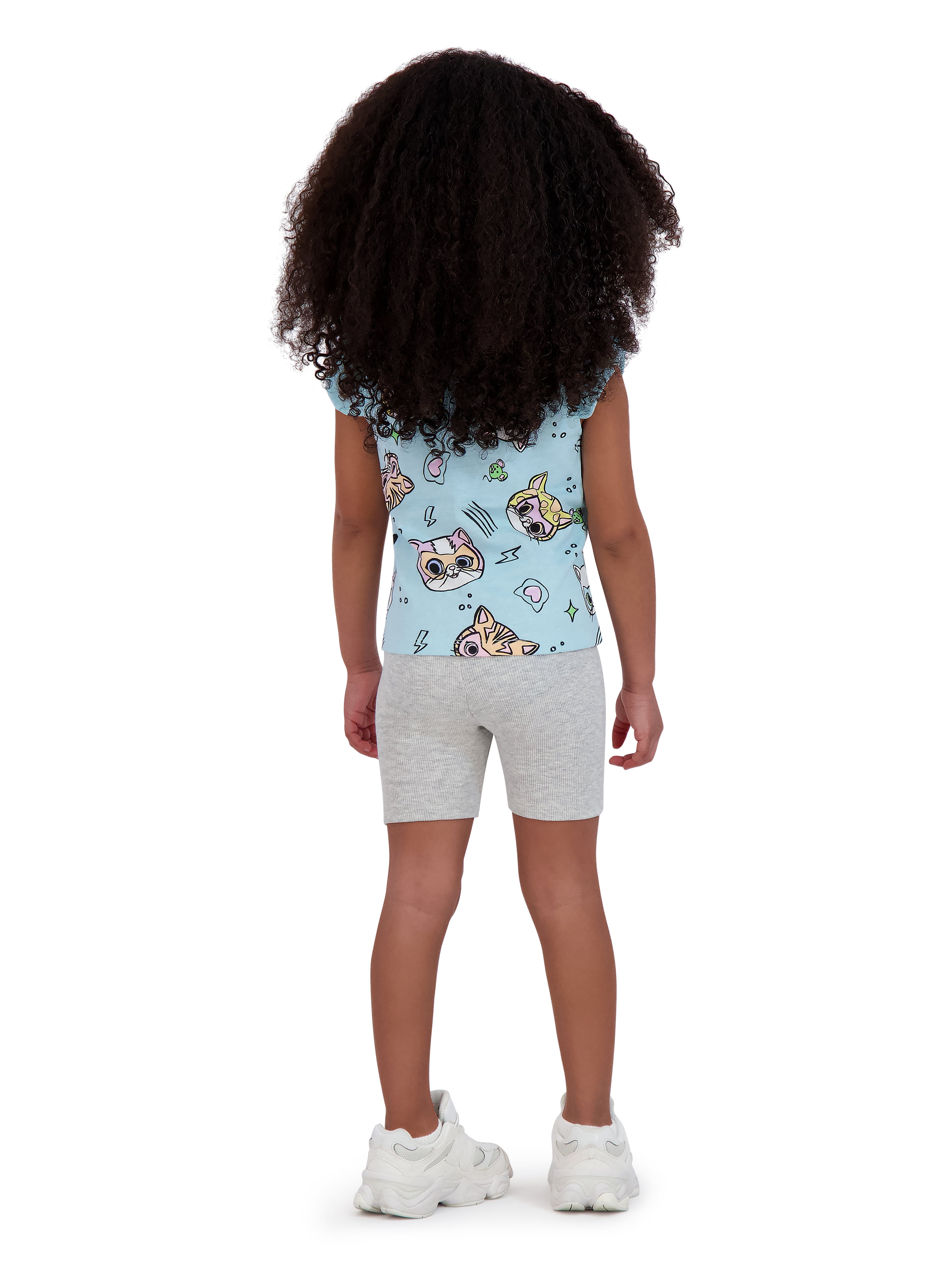 Toddler Girl 3 Piece Dress and Short Set Bundle, Sizes 12 Months-5T