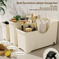 thumbnail image 4 of BKER Kitchen Pot Storage Organizer U Shaped Design For Cabinet Space Saving Durable PP Material Cookware Holder, 4 of 7