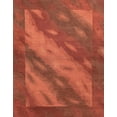 thumbnail image 1 of Ahgly Company Indoor Rectangle Abstract Orange Red Animal Area Rugs, 4' x 6', 1 of 6