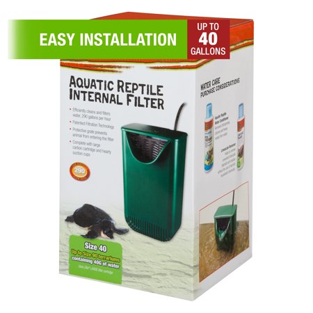 Zilla Aquatic Reptile Internal Filter 40 Gallons